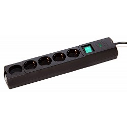 MOST Сетевой фильтр LRG 3м (5 розеток), черный {677072}