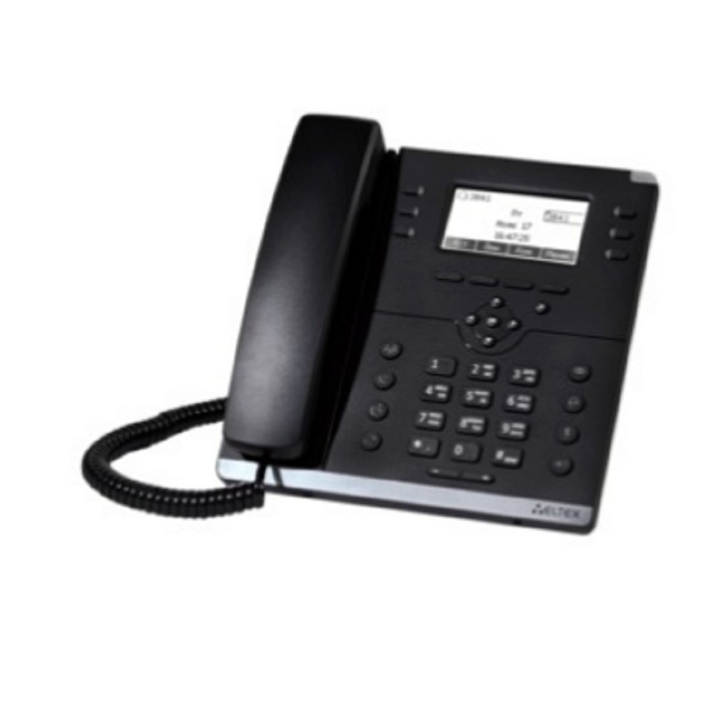 ELTEX VP-15P IP-телефон 2 SIP аккаунта, 2x100M, ЖК дисплей, PoE