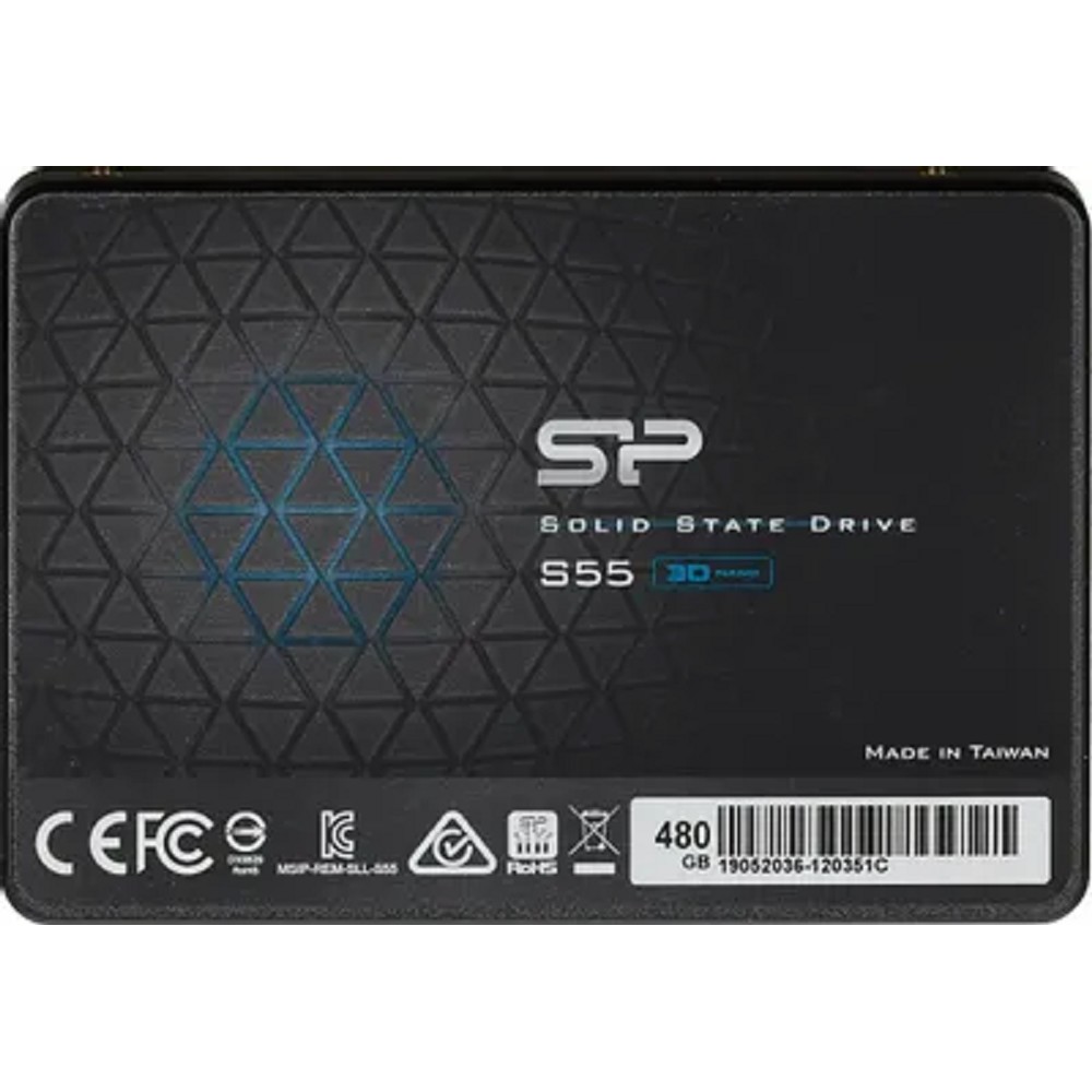 Silicon Power SSD 480Gb S55 SP480GBSS3S55S25 {SATA3.0, 7mm}