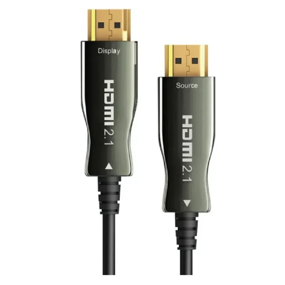Filum Активный оптический кабель HDMI FL-AOC-HDMI2.1-30M v.2.1, 8K/60HZ, ARC, 48 Гб/с, 19M/19M, черный, 30 м (1115454)