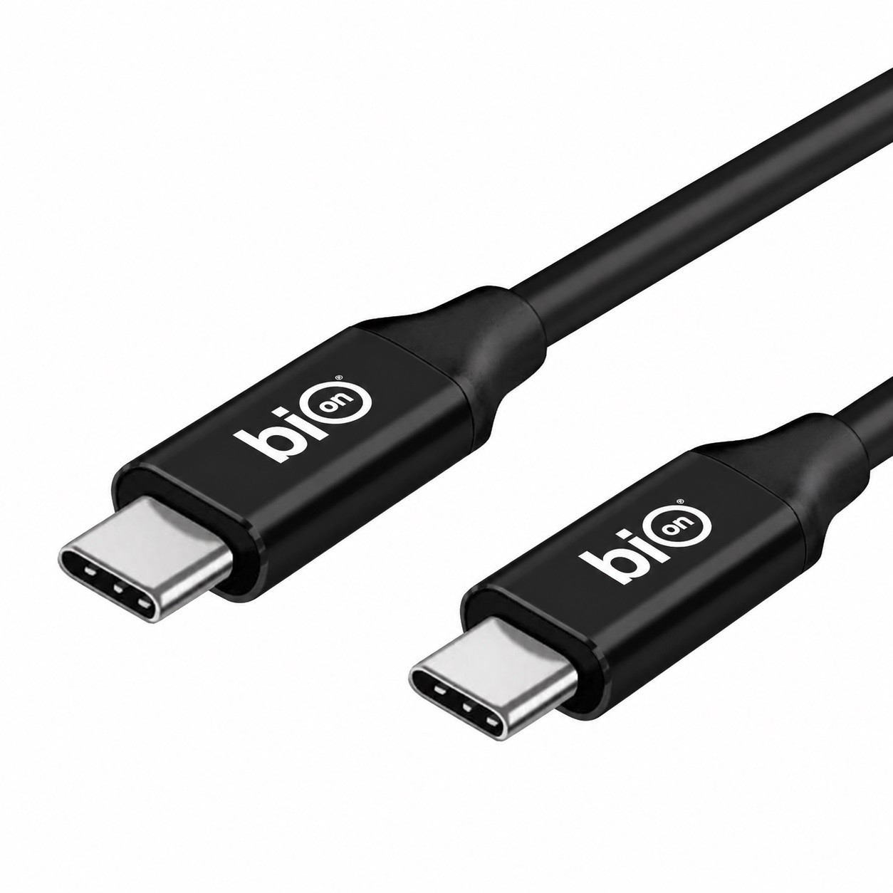 Bion Кабель USB4 v2.0 (CM/CM), 16K@60Hz, 80 Гбит/с, 240W, 5A, медь, 1 м, чёрный [BXP-USB4V2-CMCM-010M]