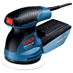 Bosch GEX 125-1 AE Эксцентриковая шлифовальная машина [0601387500] {250 Вт, 125мм, рег.ск, 1.3 кг, коробка}