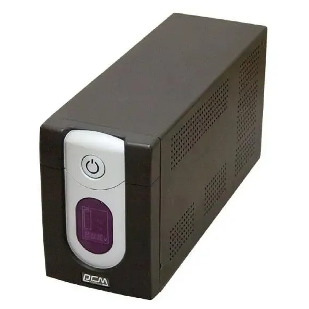 PowerCom Imperial IMD-1025AP ИБП {Line-Interactive, 1025VA / 615W, Tower, 6 xC13: 4 с резервным питанием + 2 с фильтрацией, LCD, USB} (507310)