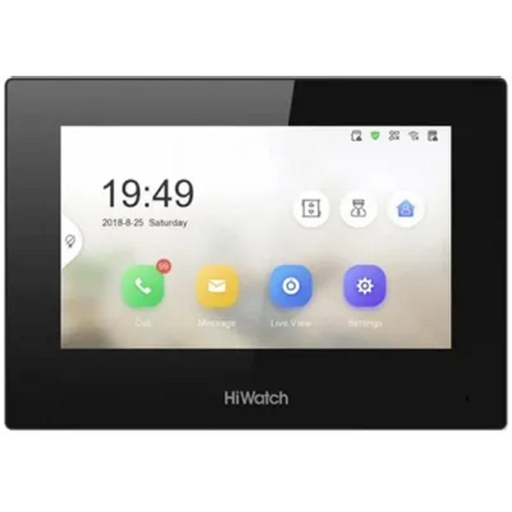 Видеодомофон HIWATCH Pro VDP-H3212WB,  черный