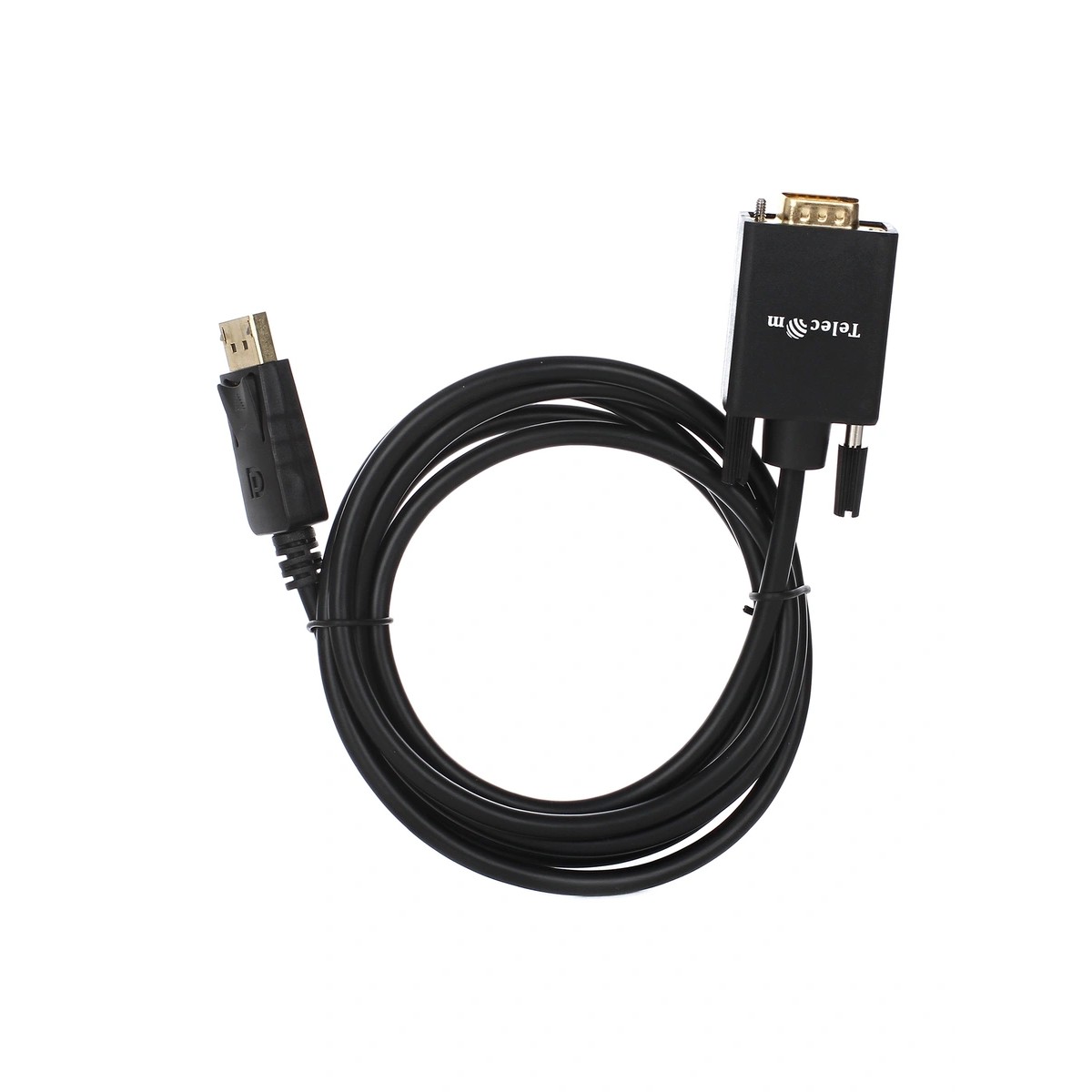 Telecom Кабель-переходник (TA669-1.8M) DP --> VGA M/M 1,8м [6926123463505]