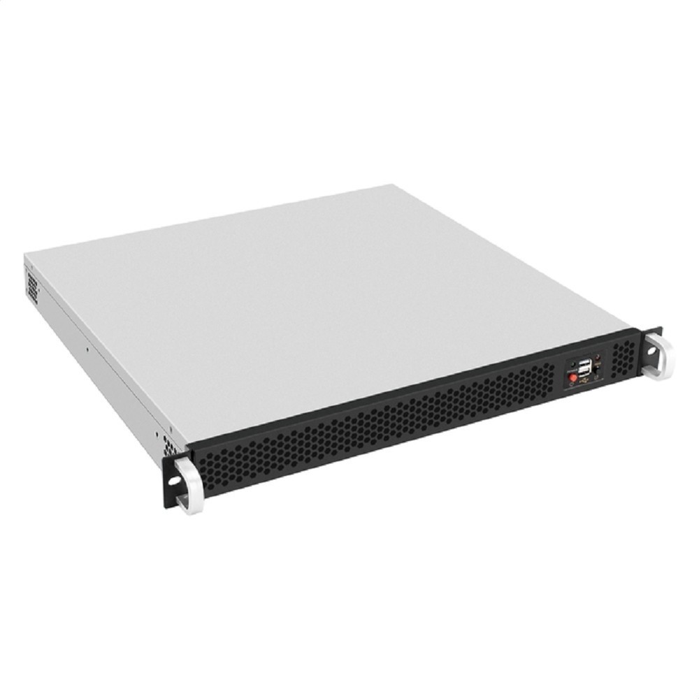 Exegate EX297129RUS Серверный корпус ExeGate Pro 1U430-02 <RM 19", высота 1U, глубина 430, БП 1U-350DS, USB>