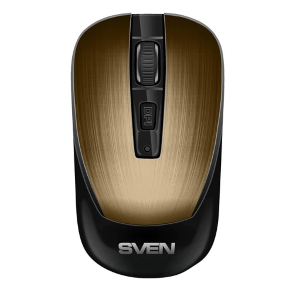 Беспроводная мышь Sven RX-380W античная бронза (2,4 GHz, 3+1кл. 800-1600DPI, блист.)