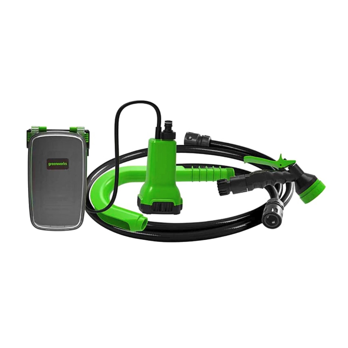 Greenworks G24SWP Насос аккумуляторный для полива из бочки, 24V, без АКБ и ЗУ [3401007]