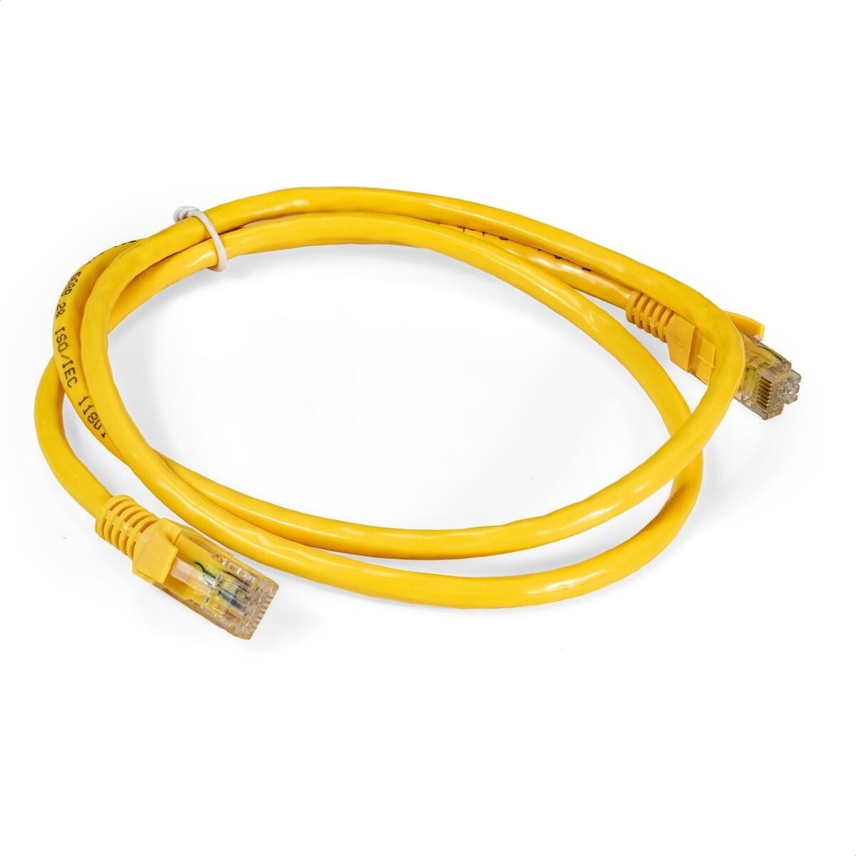 Exegate EX297187RUS Патч-корд UTP-RJ45-RJ45-C6-1M-YL, UTP, cat.6, 1м, желтый