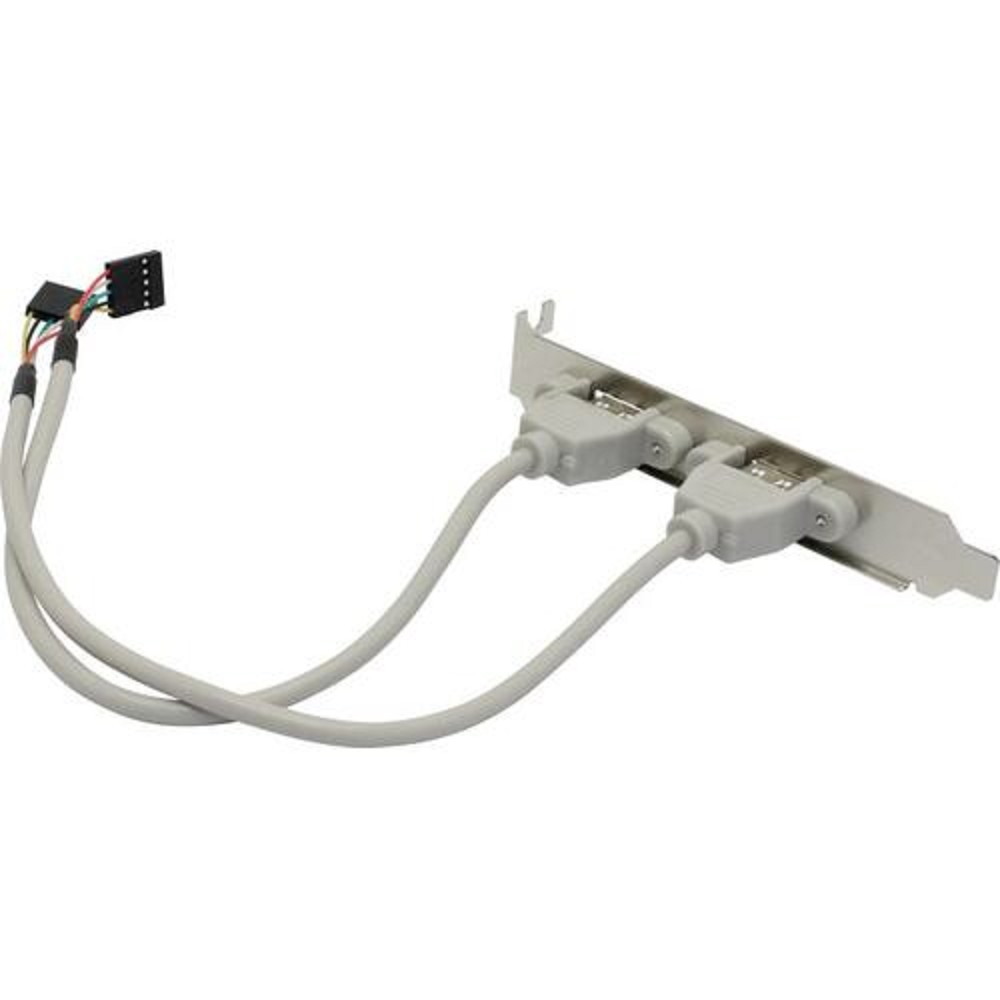 Espada Планка в корпус USB2.0 -2 порта, (EBRCT-2PrtUSB2) (39007)