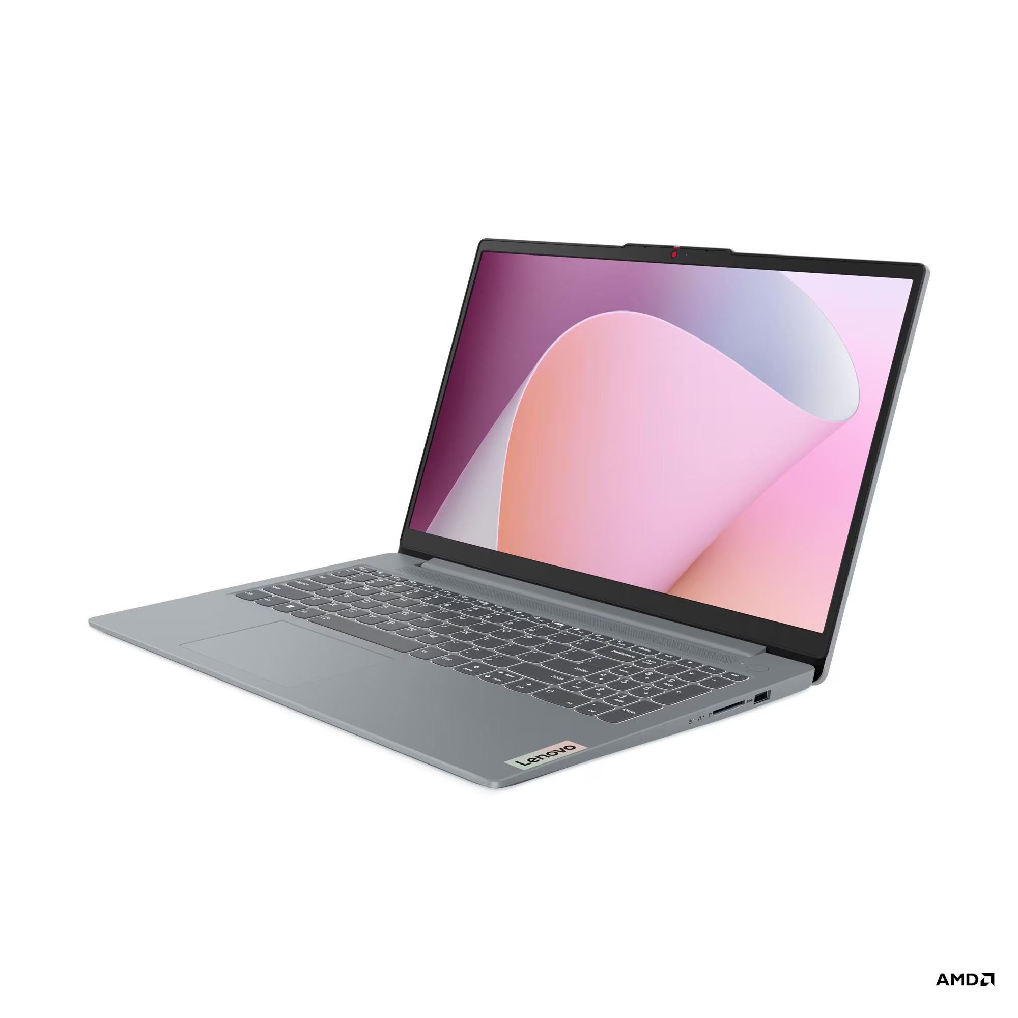 Lenovo IdeaPad Slim 3 15AMN8 [82XQ0007RK] Grey 15.6" {FHD TN Ryzen 5 7520U/8Gb/512Gb SSD/DOS} (РФ)