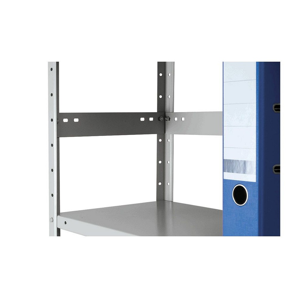 Стеллаж MS 185/100х60/4 (Размеры внешние (ВхШхГ) 1850х1000х600 мм, 4 полки, с единой стойкой) [S24199156402]