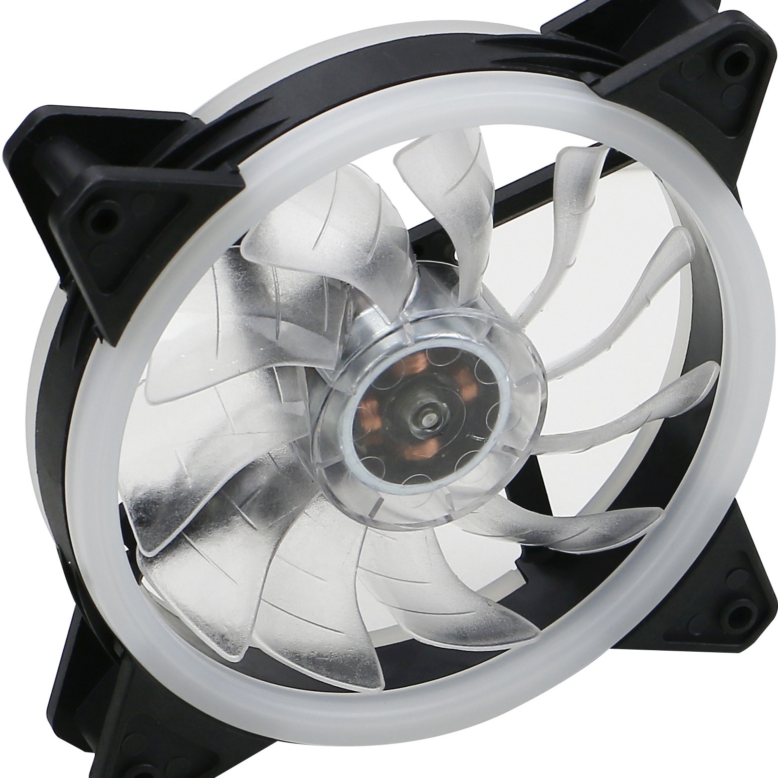 Вентилятор Digma DFAN-FRGB3 RGB 120мм черный 3-pin 4-pin (Molex) Ret