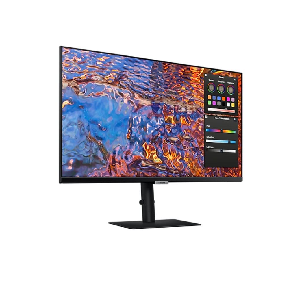 LCD Samsung 27" S27B800PXI черный {IPS 3840x2160 60Hz 1ms 400cd(350cd) 16:9 178/178 1000:1 10bit(8bit+FRC) RJ45 3xUSB3.0 USB-C HDMI2.0 DisplayPort1.4 HAS Pivot}