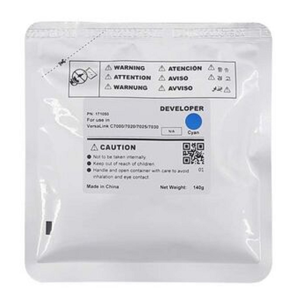 Девелопер для XEROX VersaLink C7000/C7020/C7025/7C030 (CET) Cyan, 140г, 400000 стр., CET171050
