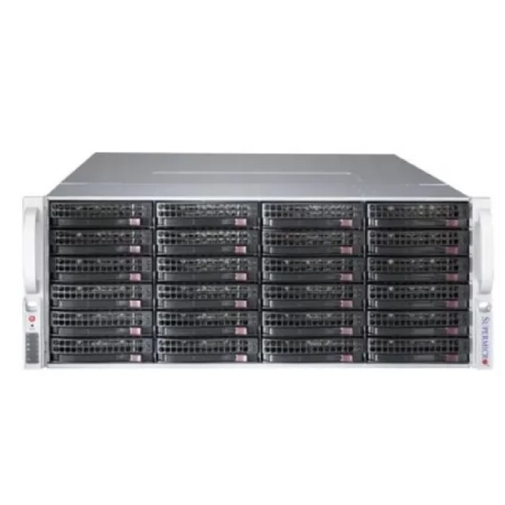 Supermicro CSE-847BE1C4-R1K23LPB4 Корпус/ 4U, Optimized chassis cooling with redundant , 36x3.5" hot-swap SAS/SATA drive bays supporting SAS3/2 or SATA3 HDDs with 12Gbps throughput, Redundant 1200