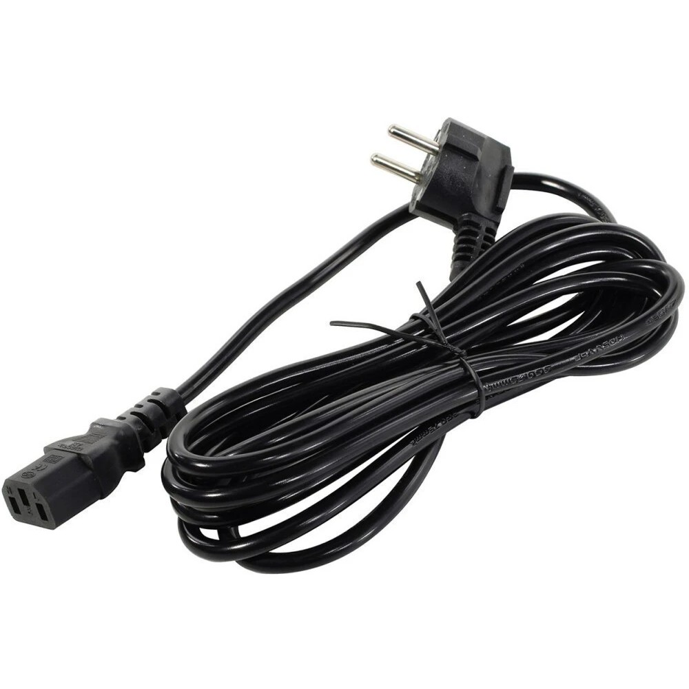5bites Кабель питания PC207-50A IEC-320-C13 / CEE 7/7 SHCUKO / 220V / 3G*0.75MM / 5M
