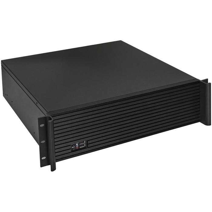 Exegate EX293202RUS Серверный корпус ExeGate Pro 3U450-08 <RM 19", высота 3U, глубина 450, БП 700RADS, USB>