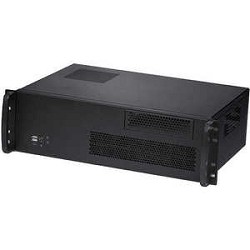 Procase UM330-B-0 черный {3U, глубина 300мм, MB 12"x9.6", без Б/П}