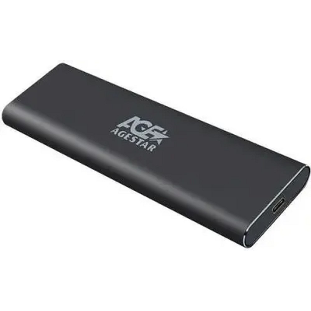 AgeStar 3UBNF5C (BLACK) USB 3.1 Type-C  Внешний корпус M.2 NGFF (B-key)  AgeStar 3UBNF5C (BLACK), алюминий, черный