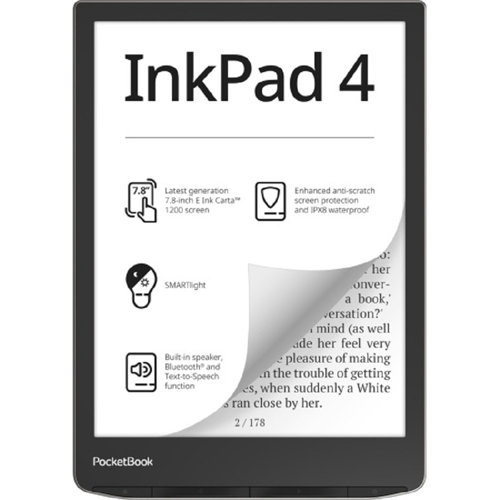 Электронная книга PocketBook 743G Ink Pad 4 32GB Stardust Silver