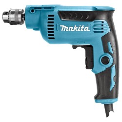 Makita DP2010 Дрель [DP2010] {370Вт,ЗВП-6.5мм,0-4200об\м,1.0кг,кор}