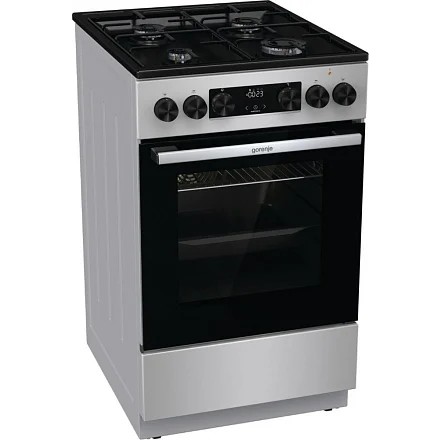 Плита Комбинированная Gorenje GK5C60SJ серый (без крышки) реш.сталь