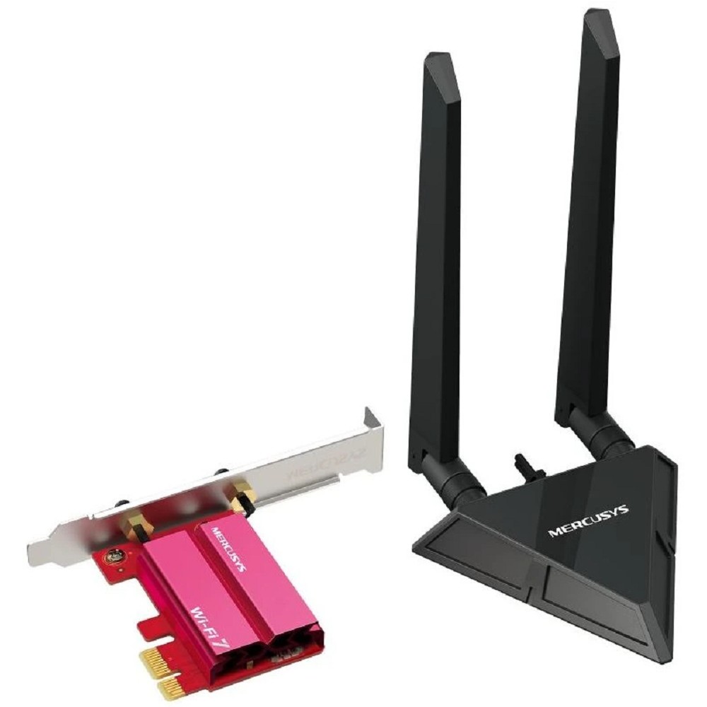 Mercusys MA49BE Адаптер PCI Express с поддержкой Wi-Fi 7 BE9300 и Bluetooth 5.4