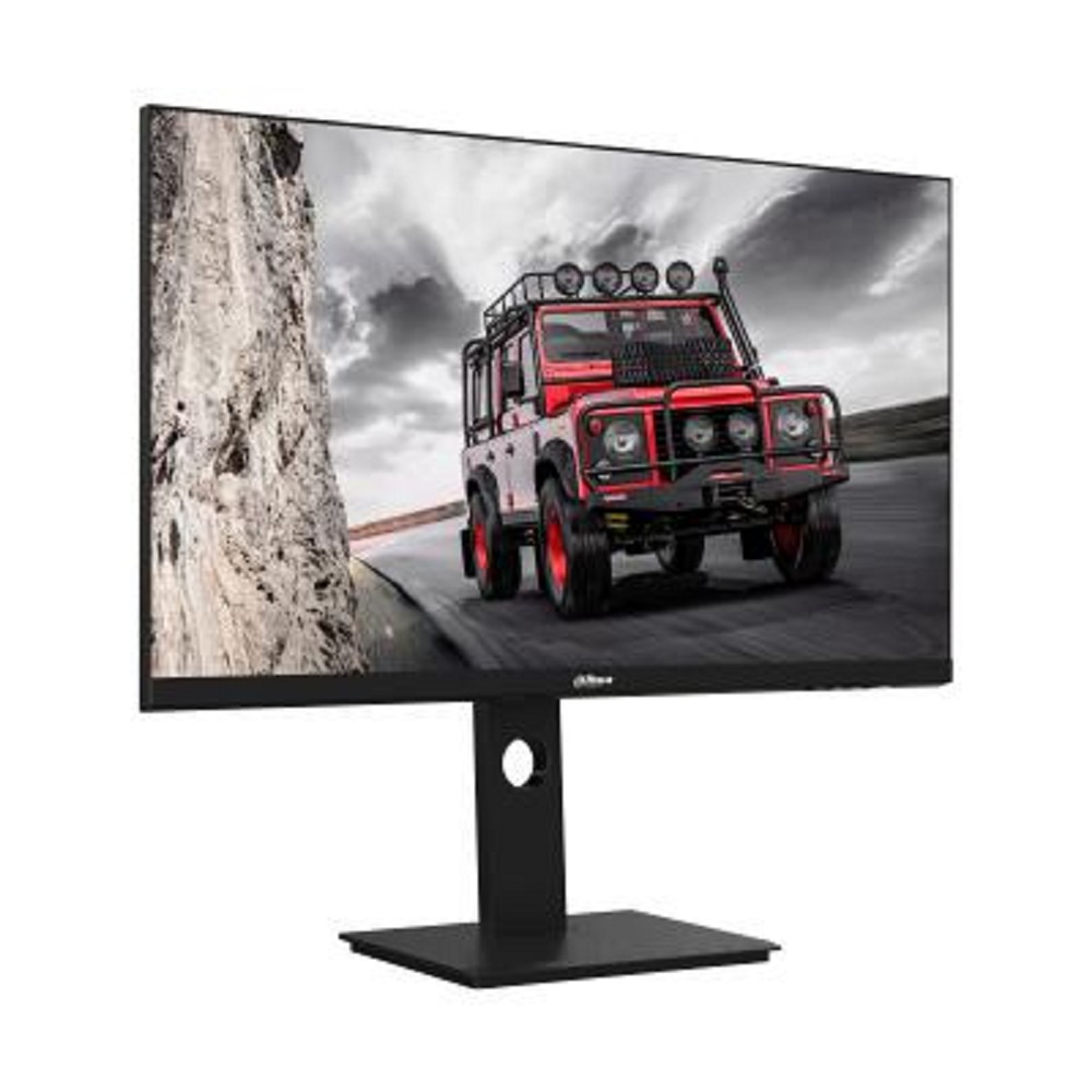 DAHUA DHI-LM27-P301A 27" QHD(2560x1440); IPS; ELED подсветка; 350 кд/м2; Контраст 1000:1; 75Гц; время отклика 5 мс; HDMIx1, DPx1, Type Cx1; VESA: 75*75 мм; Аудио выход x1; Регулировка по высоте;