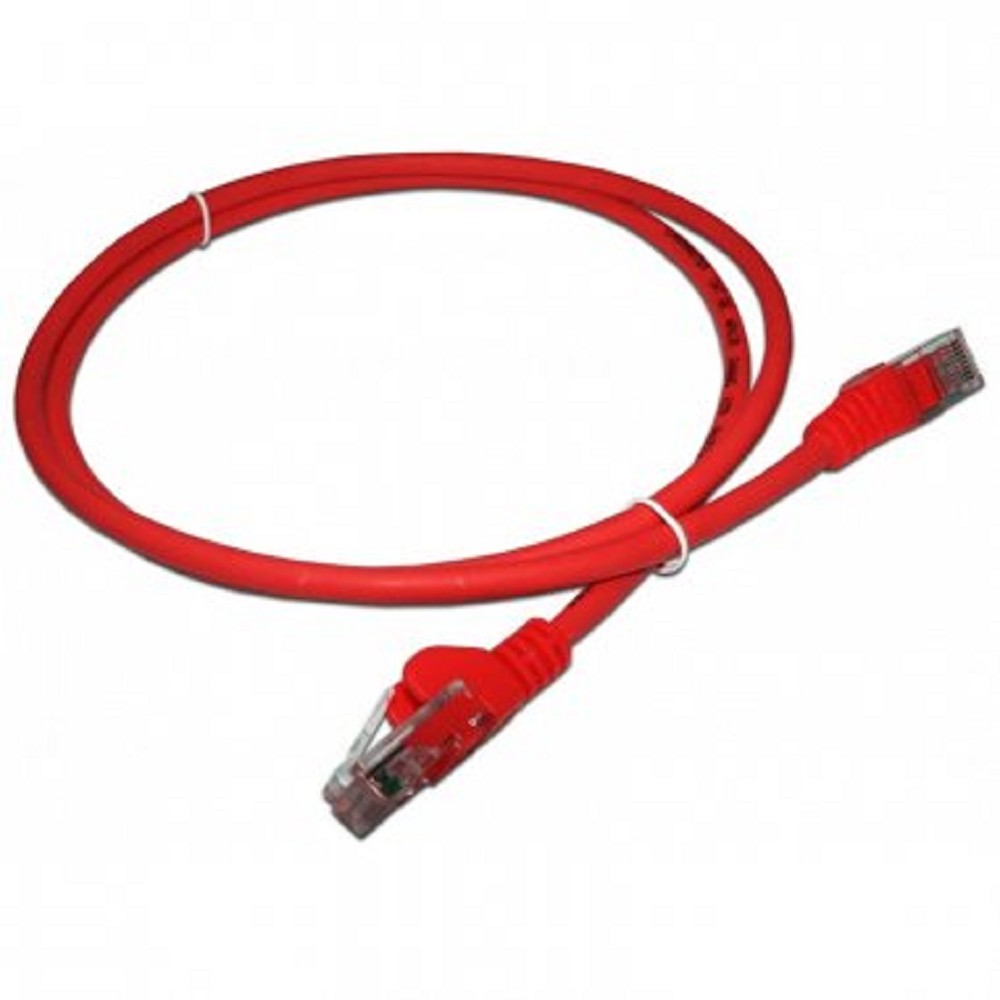 Патч-корд Lanmaster utp LAN-PC45/U5E-0.5-RD вилка RJ-45-вилка RJ-45 кат.5е 0.5м красный LSZH (уп.:1шт)