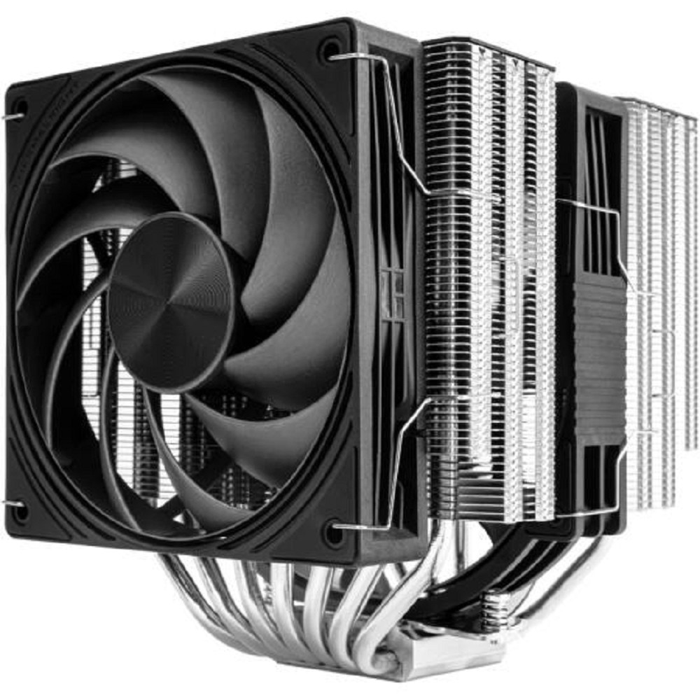 Thermalright Кулер Frost Tower 140  LGA115X/1200/1700/1851/2011/2066/AM4/AM5 (Dual Tower, 120mm + 140mm PWM Fan, медное основание, 7 тепл. трубок 6мм) / TRFT140