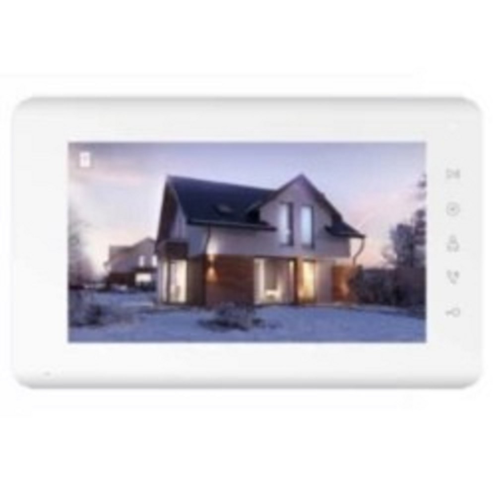 Tantos Mia HD VZ. Монитор цветного видеодомофона 7 дюймов с сенсорными кнопками с поддержкой форматов AHD/TVI/CVI 1080p/720p, CVBS (PAL)