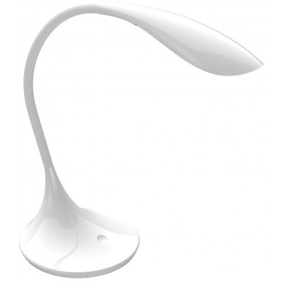 Camelion KD-772  C01  белый  LED (Свет-к настольн., 5 Вт, 230В, сенсорн. вкл-е, 3 уровня ярк.)
