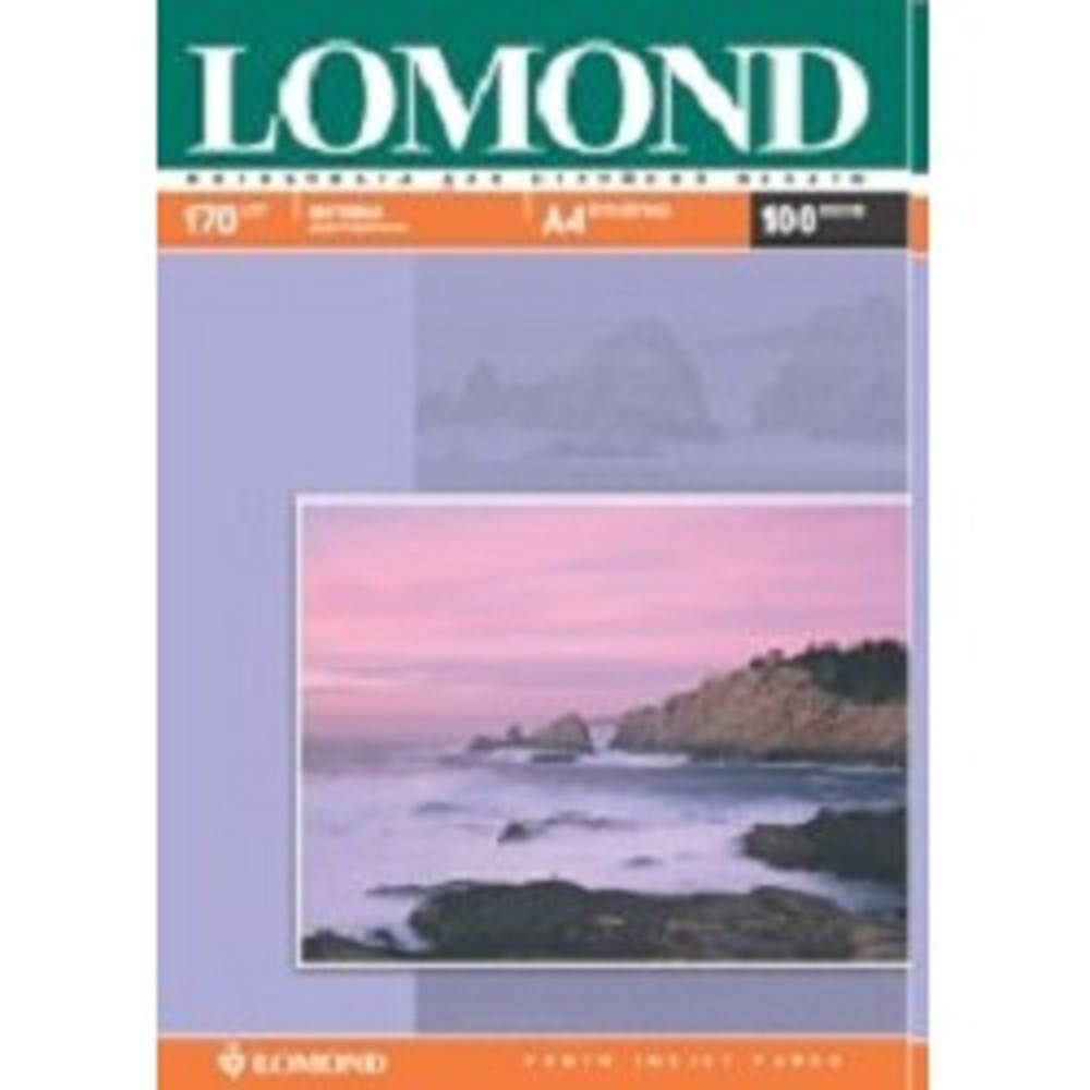LOMOND 0102006 Матовая бумага 2х A4, 170г/м2, 100 листов 