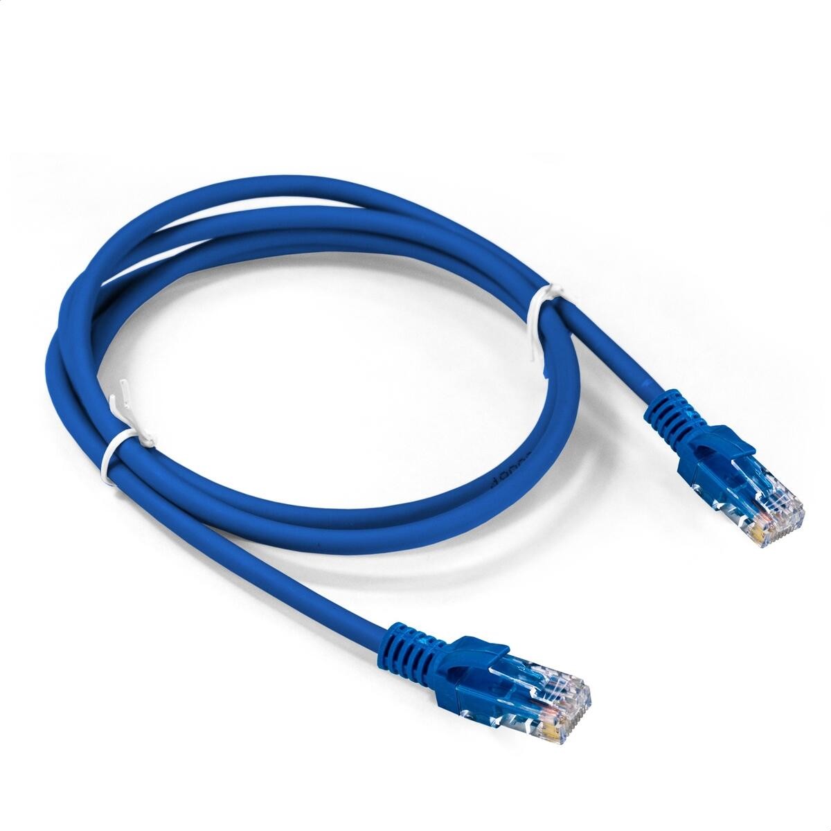 Exegate EX300493RUS Патч-корд медный ExeGate UTP-RJ45-RJ45-5e-CU-1,5M-BL, UTP, cat.5e, 1.5м, синий