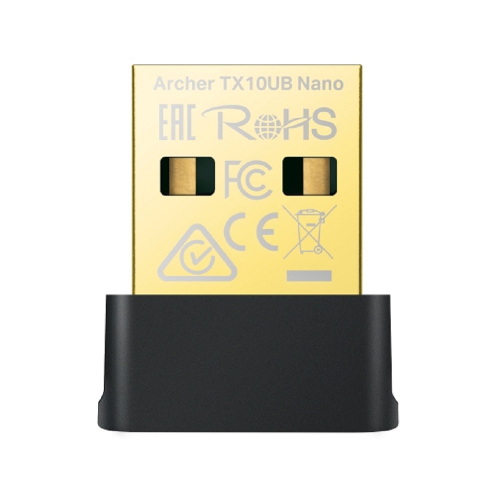 Повреждение упаковки TP-Link Archer TX10UB Nano Сверхкомпактный двухдиапазонный USB-адаптер с поддержкой Wi-Fi AX900 и Bluetooth 5.3 