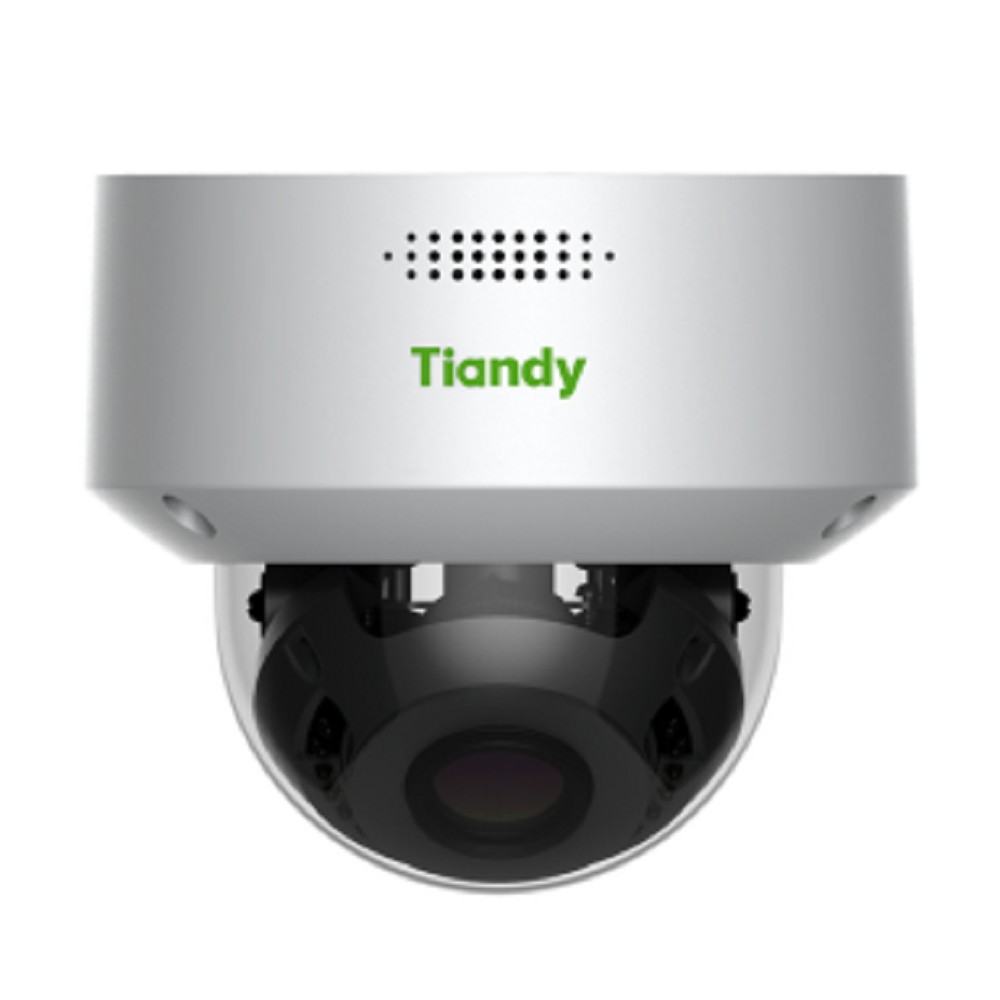 Tiandy TC-C32MS I5/A/E/Y/M/H/2.7-13.5mm/V4.1 1/2.8" CMOS, F1.6~F3.3, Фикс.обьектив., 120dB, 50m ИК, 0.001Люкс, 1920x1080@30fps, 512 GB SD card спот,  Защита IP67, IK10, PoE, микрофон, Audio 1/1, 