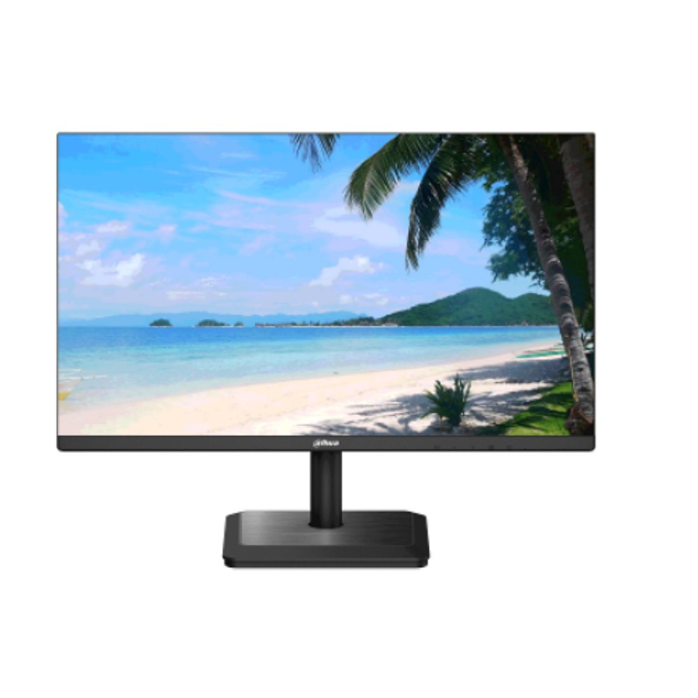 DAHUA DHI-LM24-F200 23.8" FHD(1920x1080); VA; ELED подсветка; 250 кд/м2; Контраст 4000:1; время отклика 5 мс; VGAx1, HDMIx1; VESA: 100*100 мм; Аудио выход x1;