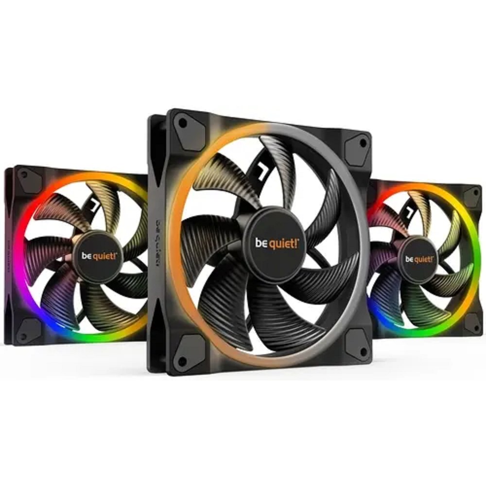 Комплект вентиляторов (3 шт.) be quiet! Light Wings 140mm PWM Triple-Pack / BL078