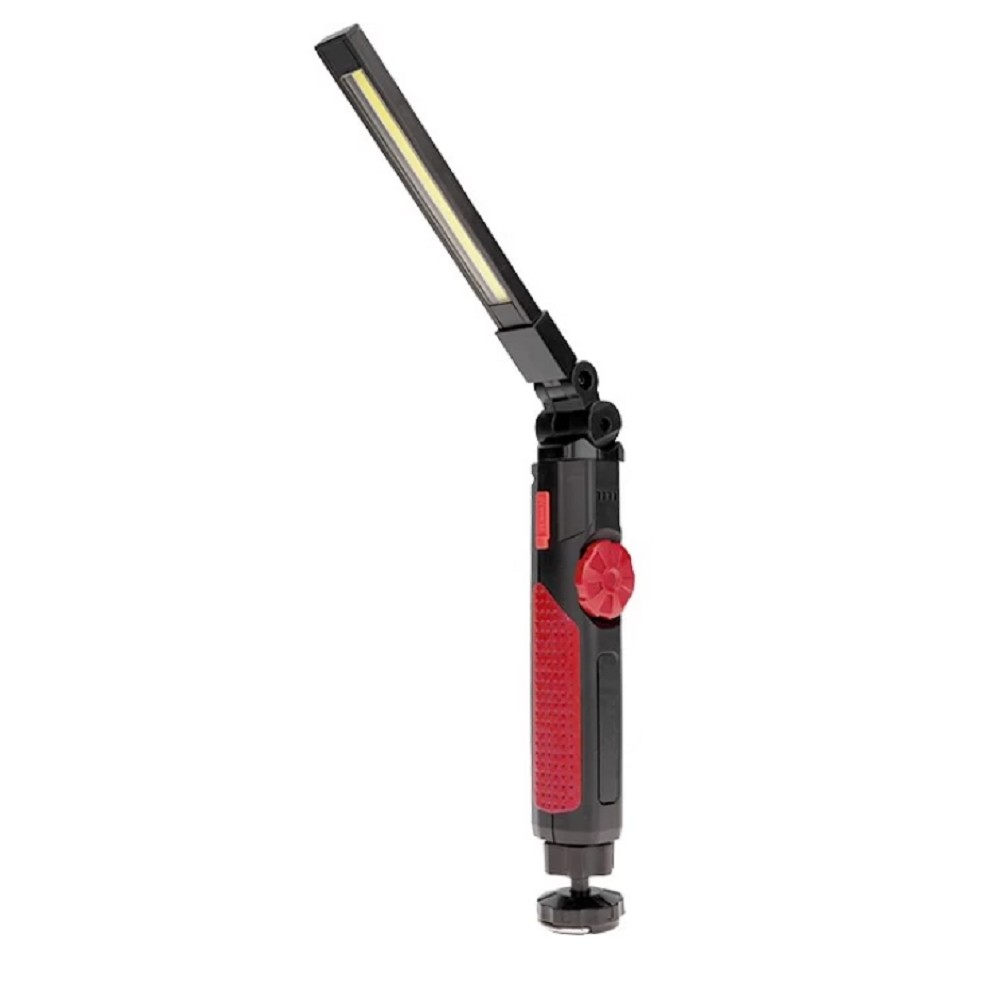 Rexant 75-8042 Фонарь автомобильный с регулировкой яркости, поворотным магнитом, индикатором зарядки и встроенным аккумулятором, USB кабель в комплекте