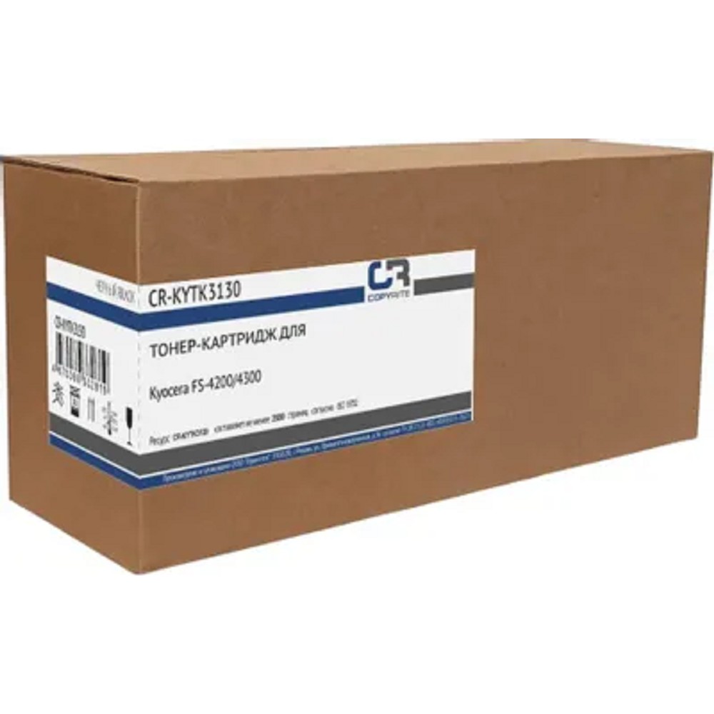 Картридж лазерный CopyRite CR-KYTK3130 TK-3130 черный (25000стр.) для Kyocera FS-4200/4300