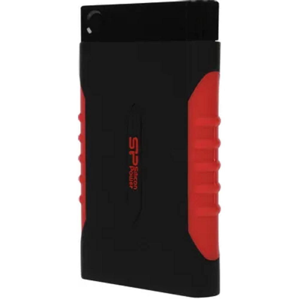 Silicon Power Portable HDD 2Tb Armor A15 SP020TBPHDA15S3L {USB3.0, 2.5", Shockproof, black-red}