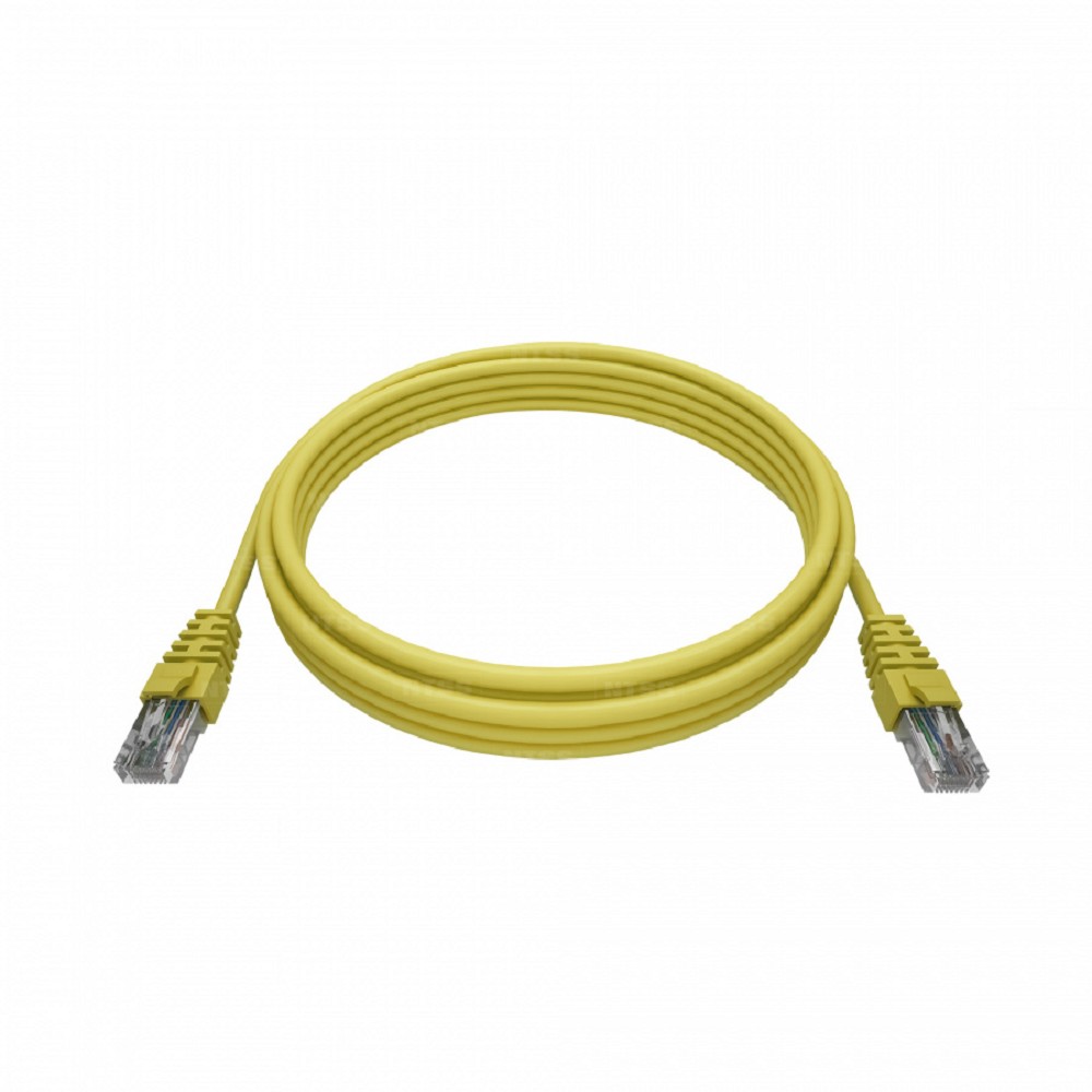 NTSS Патч-корд NTSS RJ45/8P8C, T568B UTP 6 кат. литой, 0.15 метров, LSZH, желтый NTSS-PC-UTP-RJ45-6-0.15-LSZH-YL
