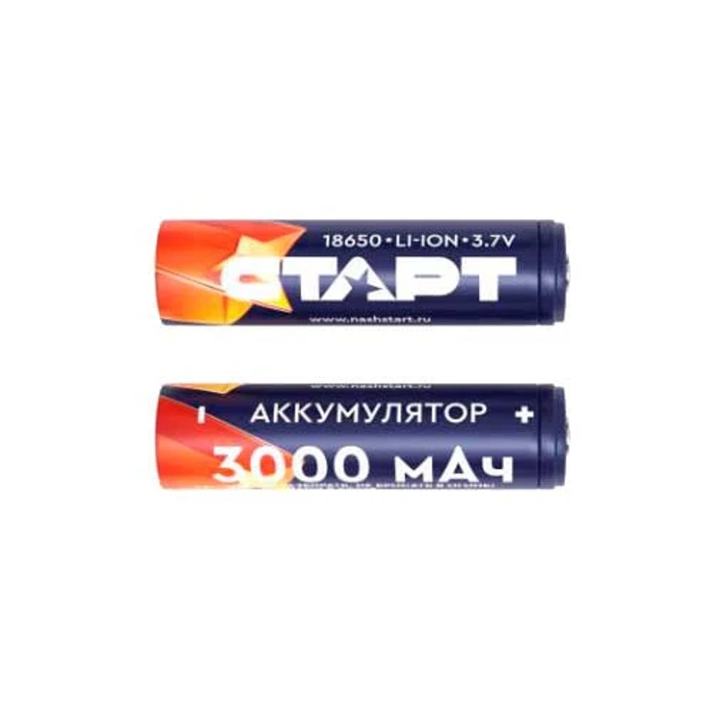 СТАРТ INR18650 3000мАч SH ON --30 (1 шт. в уп-ке)