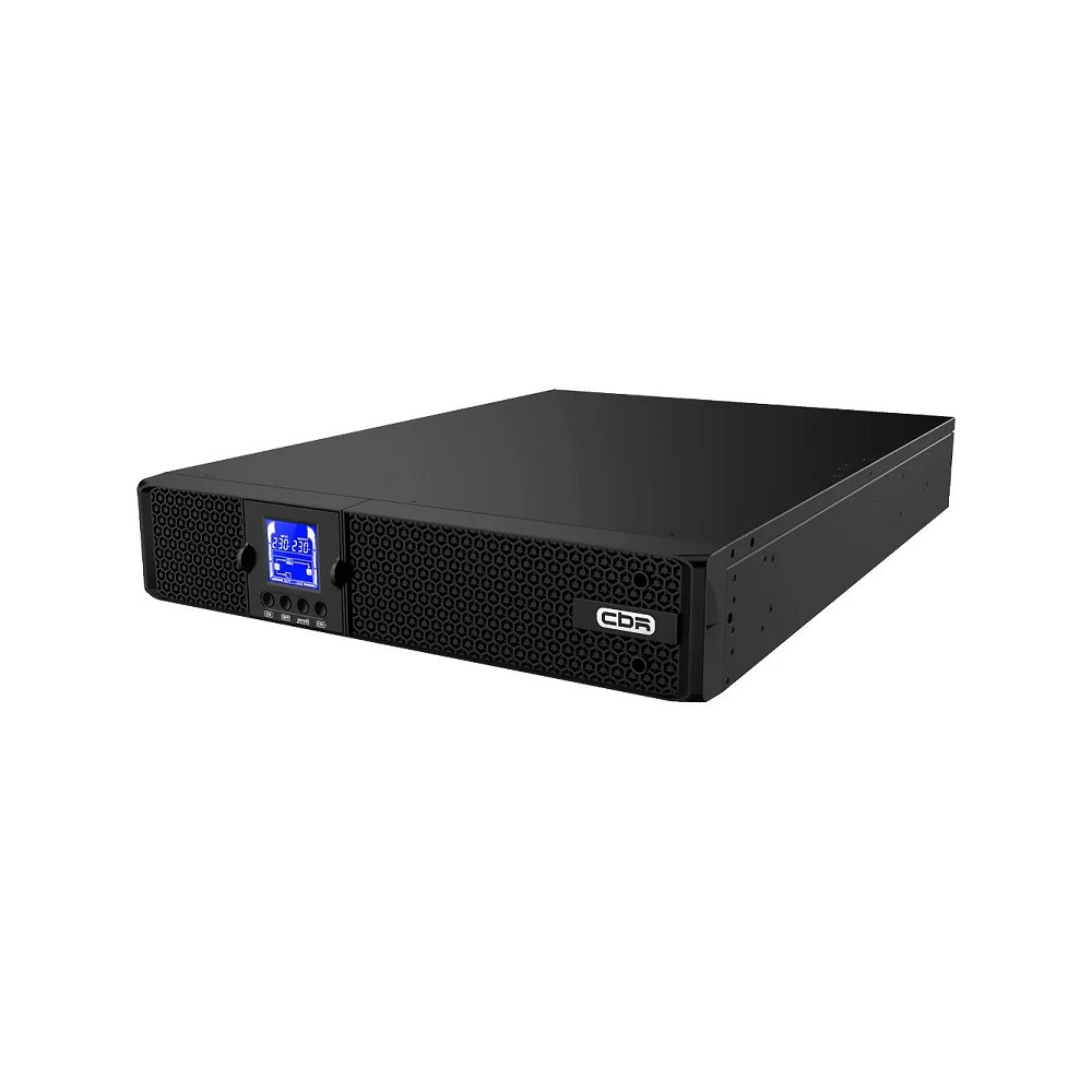 ИБП CBR ESSENCE ESN-3000CE [Online 3000 VA / 3000 W, Tower, 8 x C13 + 1 x C19 + 1 x TB, LCD, HID-USB, RS232, EPO, SNMP slot] (ESN-3KT-9I-LCHERSC)