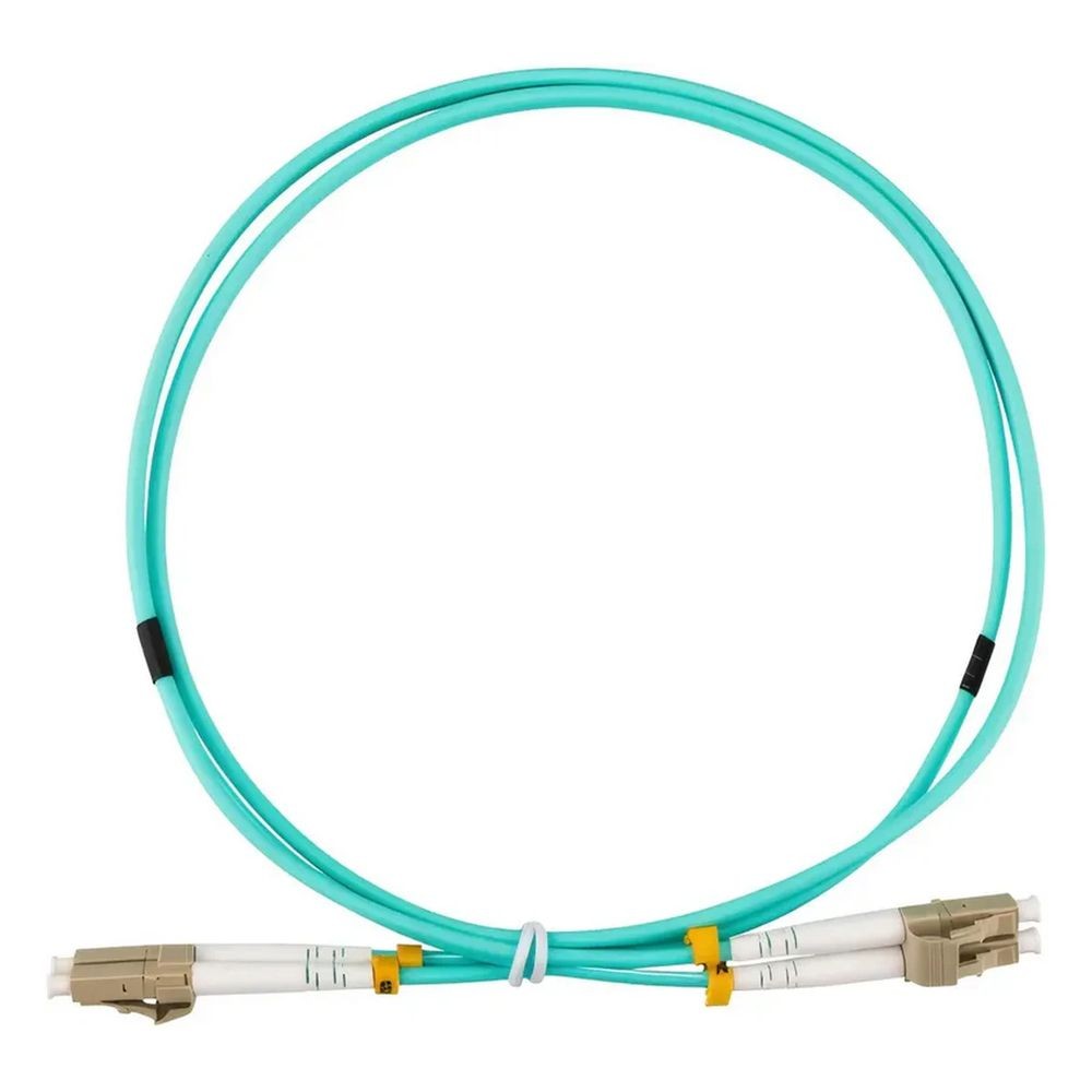 Rexant (50-2511-3) Патч-корд оптический многомодовый (MM) 50/125 OM3 разъемы zip-cord LC/UPC-LC/UPC 3мм Duplex LSZH 3м