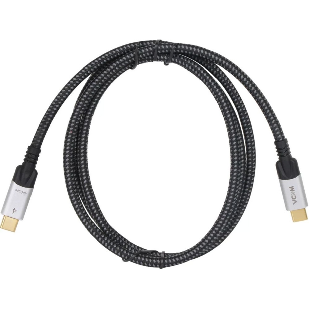VCOM <CU560-1.2M> Кабель USB4 TypeC(M)--TypeC(M), 5K@60Hz, 40GBps, PD 240W, 5A, VCOM, 1.2м <CU560-1.2M>
