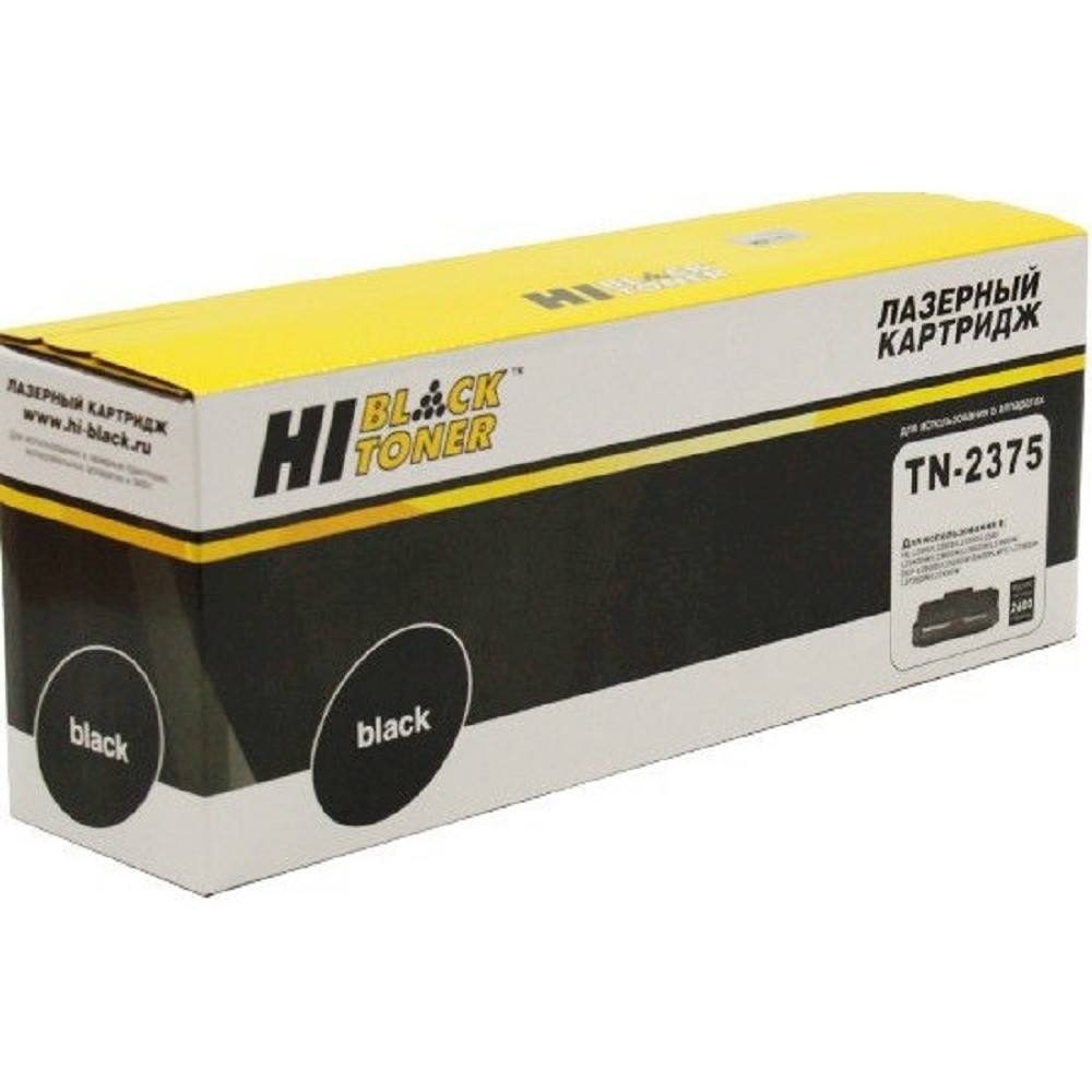 Повреждение упаковки Hi-Black TN-2375  Картридж для  Brother HL-L2300/2305/2320/2340/2360, 2,6K (HB-TN-2375/TN-2335)