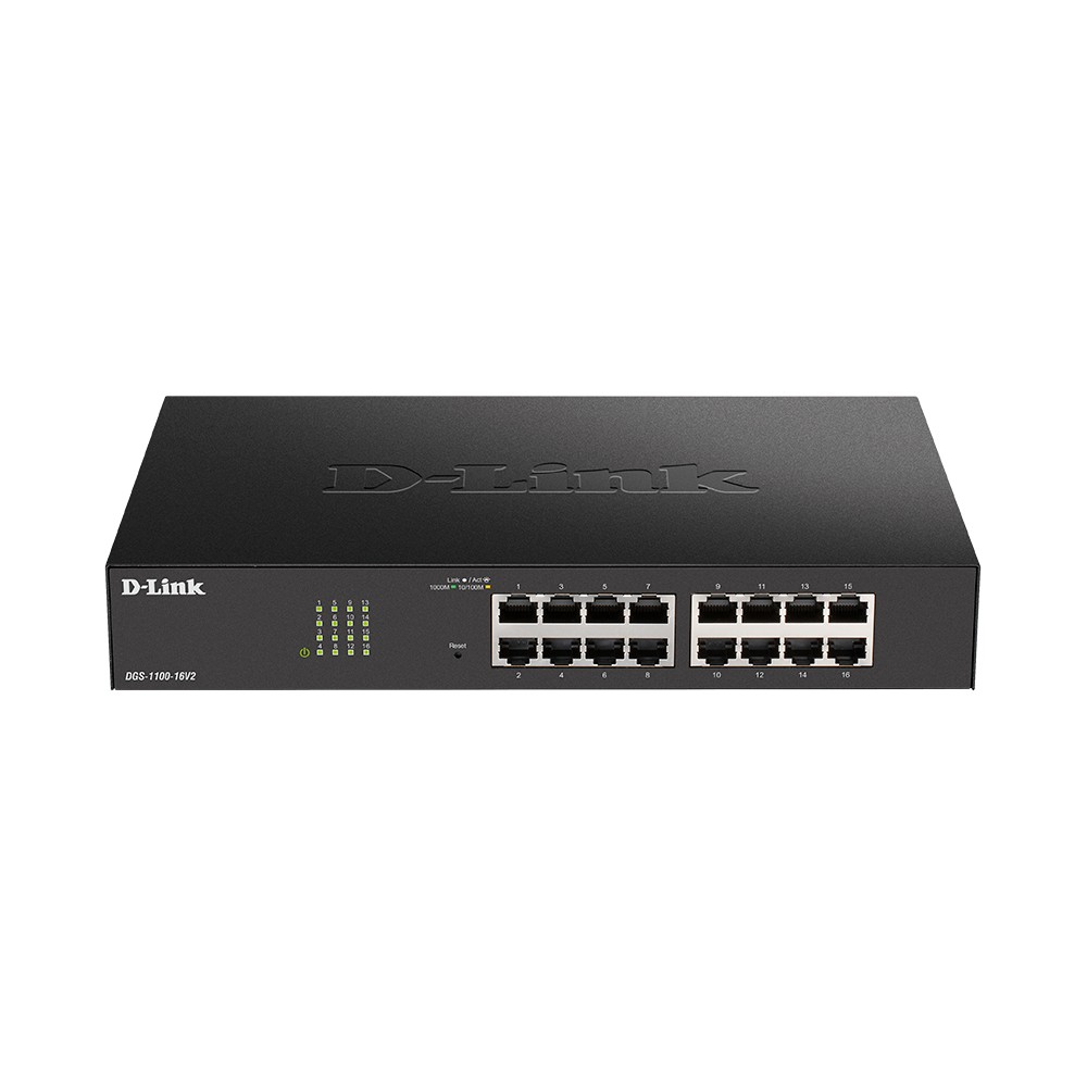 Повреждение упаковки D-Link DGS-1100-16V2/A2A Настраиваемый L2 коммутатор c 16 портами 10/100/1000Base-T