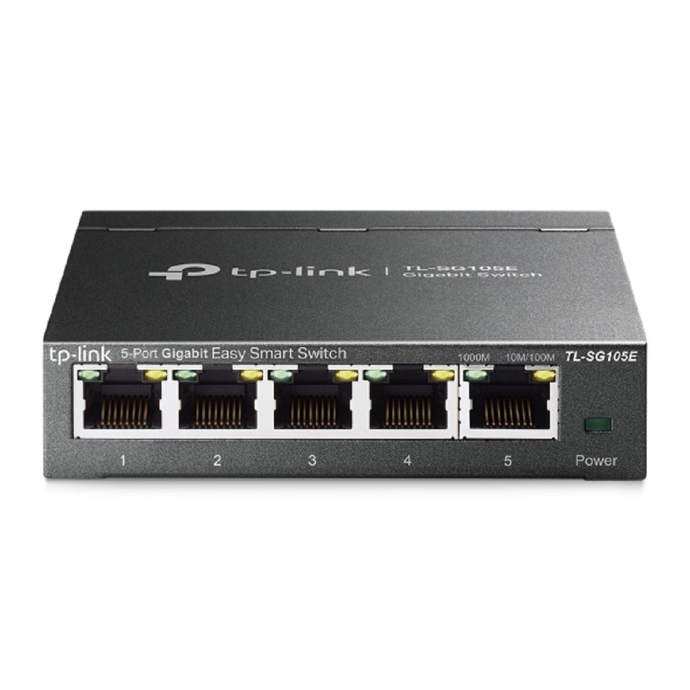 TP-Link TL-SG105E Коммутатор Easy Smart с 5 гигабитными портами